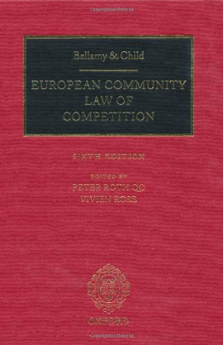 Stock image for European Community Law of Competition for sale by dsmbooks