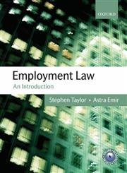 Beispielbild fr Employment Law: An Introduction zum Verkauf von AwesomeBooks