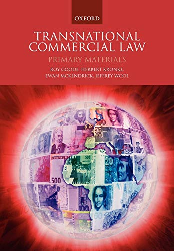 Stock image for Transnational Commercial Law: Primary Materials for sale by AwesomeBooks