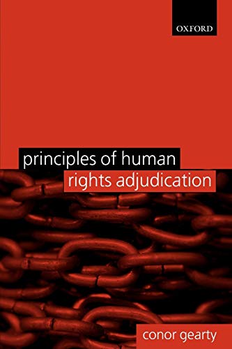 Beispielbild fr Principles of Human Rights Adjudication zum Verkauf von WorldofBooks