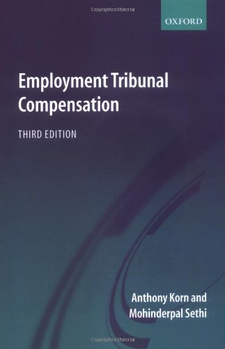 Employment Tribunal Compensation (9780199288113) by Korn, Anthony; Sethi, Mohinderpal