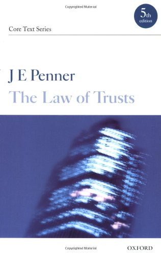 9780199288434: The Law of Trusts (Core Texts Series)