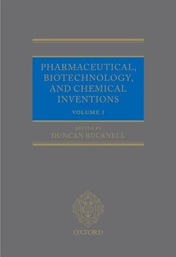 Stock image for Pharmaceutical, Biotechnology and Chemical Inventions: World Protection and Exploitation for sale by Book Outpost