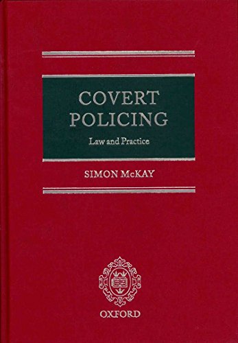 Imagen de archivo de Covert Policing: Law and Practice a la venta por Bahamut Media