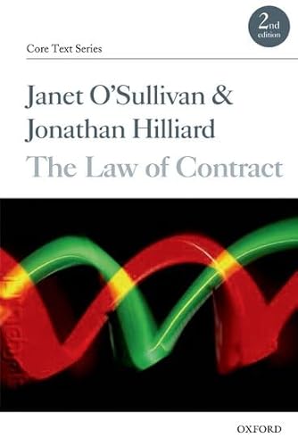 Stock image for The Law of Contract (Core Text Series) for sale by Goldstone Books