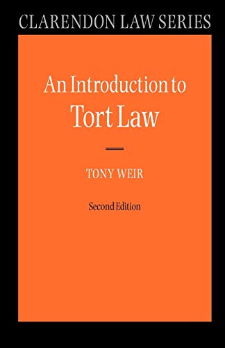 Beispielbild fr An Introduction to Tort Law (Clarendon Law Series) zum Verkauf von WorldofBooks