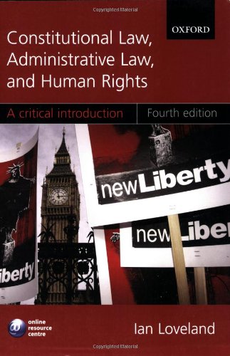 Imagen de archivo de Constitutional Law, Administrative Law, and Human Rights: A Critical Introduction a la venta por AwesomeBooks