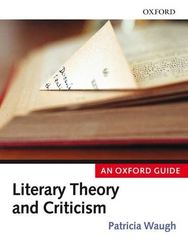 9780199291335: Literary Theory And Criticism: An Oxford Guide