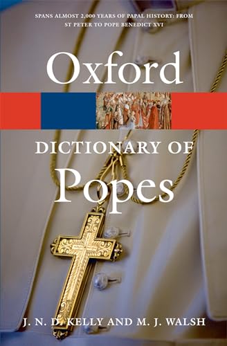 Stock image for A Dictionary of Popes (Oxford Quick Reference) for sale by Books Unplugged