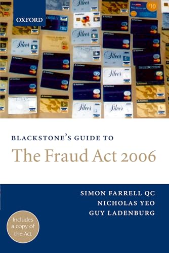 9780199296248: Blackstone's Guide to the Fraud Act 2006