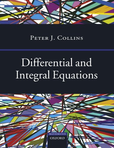 9780199297894: Differential and Integral Equations (Oxford Handbooks)