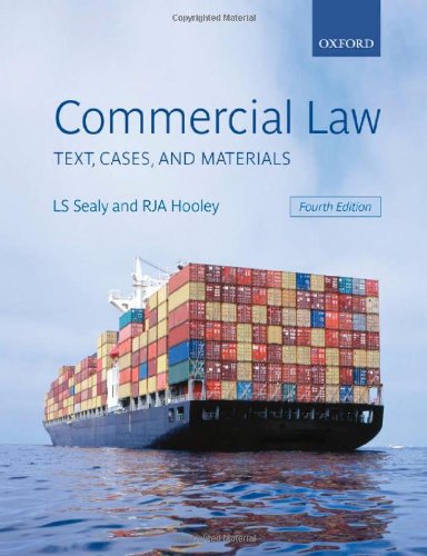 9780199299034: Commercial Law: Text, Cases, and Materials