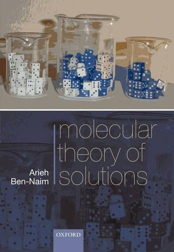 Beispielbild fr Molecular Theory of Solutions zum Verkauf von Buchpark