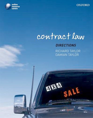 9780199299997: Contract Law Directors (Directions Series)