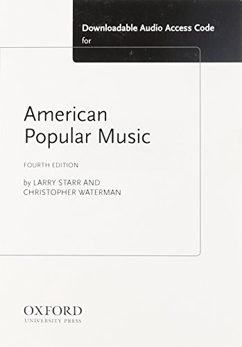 9780199316694: American Popular Music Passcode Card