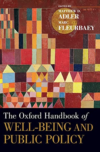 Stock image for The Oxford Handbook of Well-Being and Public Policy (Oxford Handbooks) for sale by Moroccobound Fine Books, IOBA