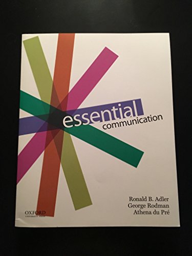 9780199342365: Essential Communication