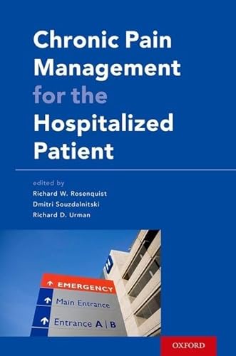 Imagen de archivo de Chronic Pain Management for the Hospitalized Patient a la venta por Revaluation Books