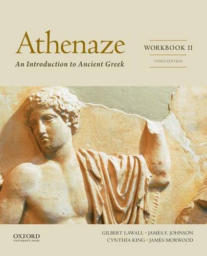 Stock image for Athenaze Workbook II: An Introduction to Ancient Greek for sale by SecondSale