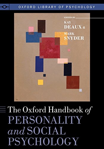 Stock image for The Oxford Handbook of Personality and Social Psychology (Oxford Library of Psychology) for sale by HPB-Red