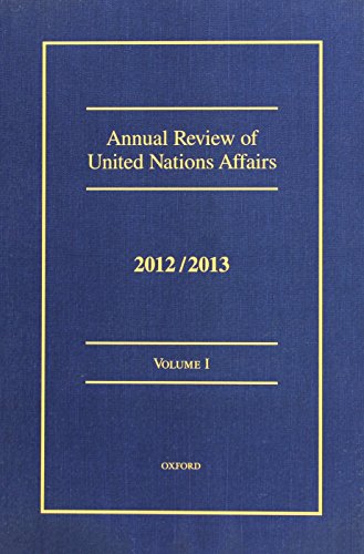 Stock image for Annual Review of United Nations Affairs 2012/2013: Volumes I - VI for sale by Revaluation Books