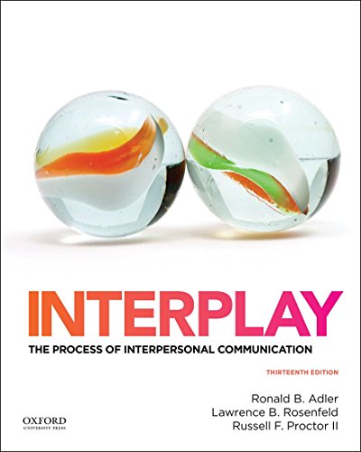 Stock image for Interplay: The Process of Interpersonal Communication for sale by Orion Tech