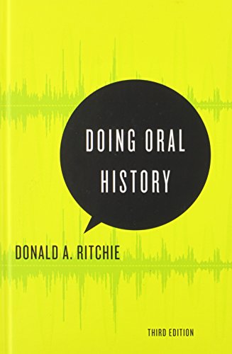 9780199395194: Doing Oral History: A Practical Guide (Oxford Oral History Series)