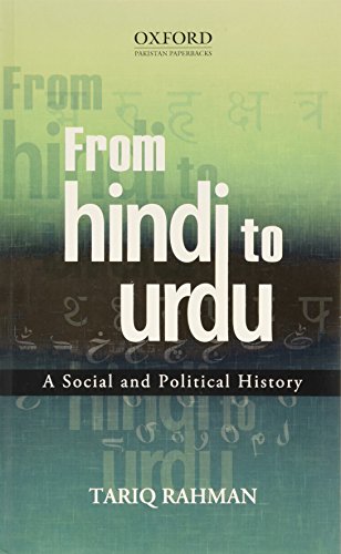 9780199403424: From Hindi to Urdu: A Social and Political History
