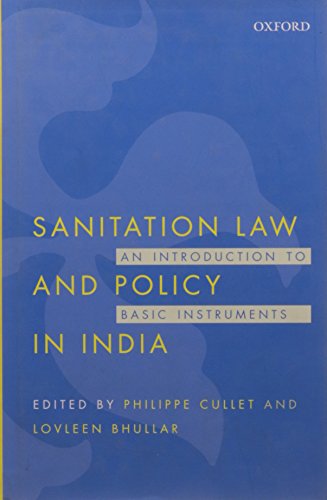 Beispielbild fr Sanitation Law and Policy in India zum Verkauf von Blackwell's