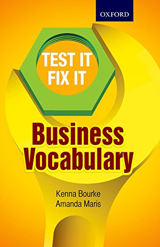 9780199457205: Test It Fix It : Business Vocabulary