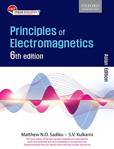 Beispielbild fr Principles Of Electromagnetics, 6/E zum Verkauf von medimops