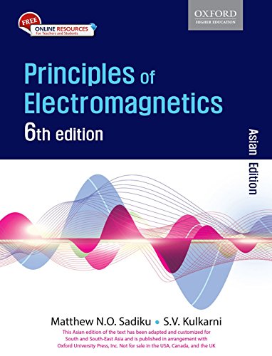 Immagine dell'editore per Principles Of Electromagnetics, 6/E venduto da medimops