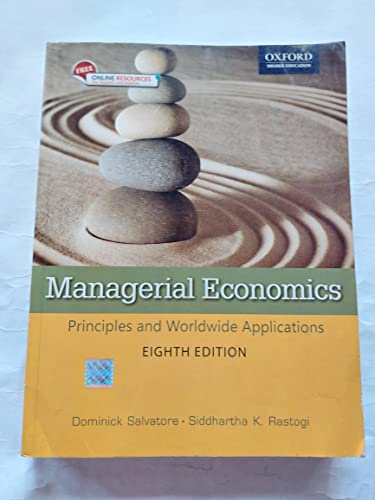 Imagen de archivo de Managerial Economics: Principles and Worldwide Applications a la venta por Housing Works Online Bookstore