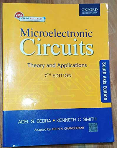 Imagen de archivo de Microelectronic Circuits: Theory And Application, 7Th Edn a la venta por Irish Booksellers