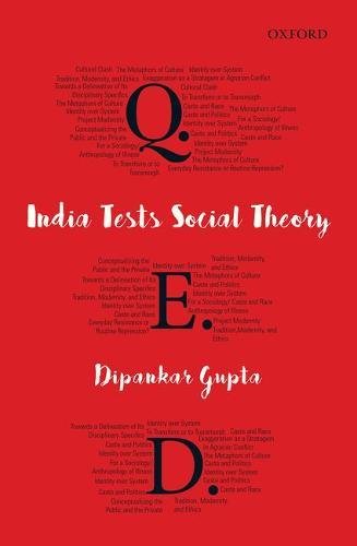 Beispielbild fr Q.E.D. : India Tests Social Theory zum Verkauf von Buchpark