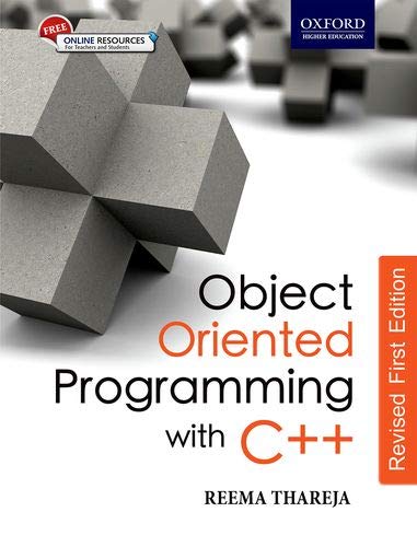 9780199485673: Object Oriented Programming With C++