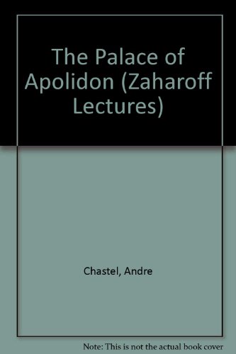 The Palace of Apolidon (9780199515431) by Chastel, Andre