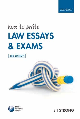 9780199533572: How to Write Law Essays & Exams