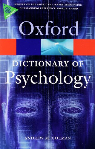 Stock image for A Dictionary of Psychology (Oxford Paperback Reference) for sale by AwesomeBooks