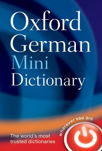 Stock image for Oxford German Mini Dictionary for sale by Better World Books