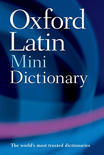 Beispielbild fr Oxford Latin Mini Dictionary zum Verkauf von AwesomeBooks