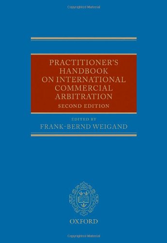 9780199534869: Practitioner's Handbook on International Commercial Arbitration