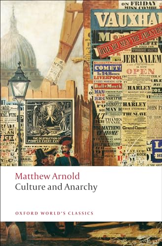 9780199538744: Culture and Anarchy (Oxford World’s Classics) - 9780199538744