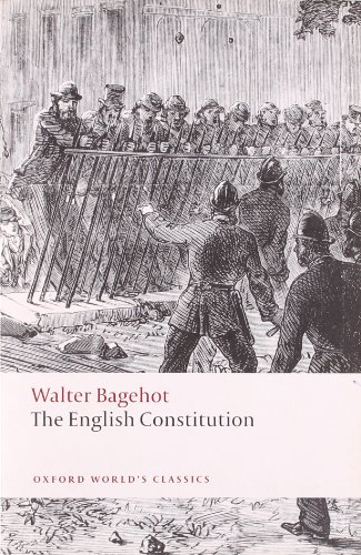 Imagen de archivo de The English Constitution (Oxford World's Classics) a la venta por Ergodebooks