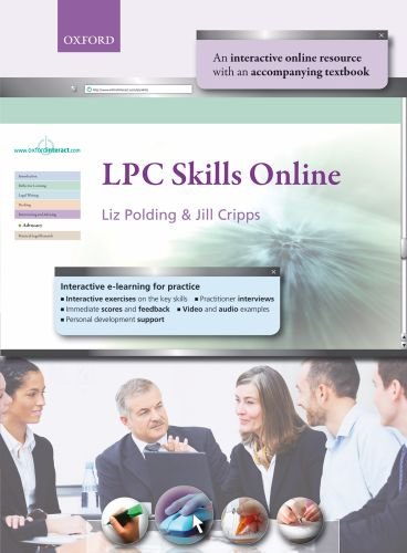 Beispielbild fr LPC Skills Online (Blackstone Legal Practice Course Guide) zum Verkauf von WorldofBooks