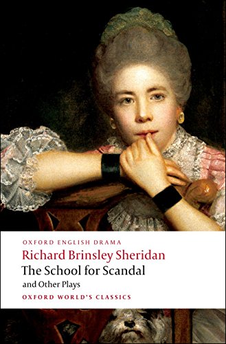Imagen de archivo de The School for Scandal and Other Plays (Oxford World's Classics) a la venta por AwesomeBooks