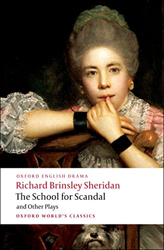 9780199540099: The School for Scandal and Other Plays