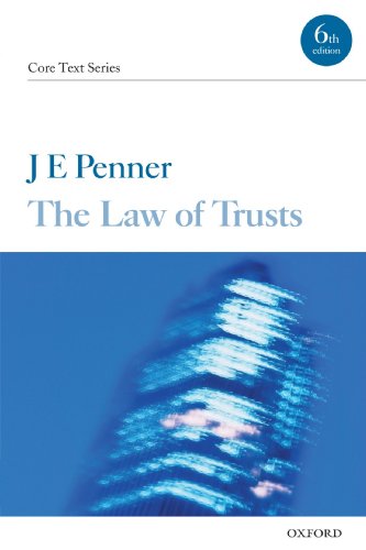 Imagen de archivo de The Law of Trusts (Core Texts Series) a la venta por MusicMagpie