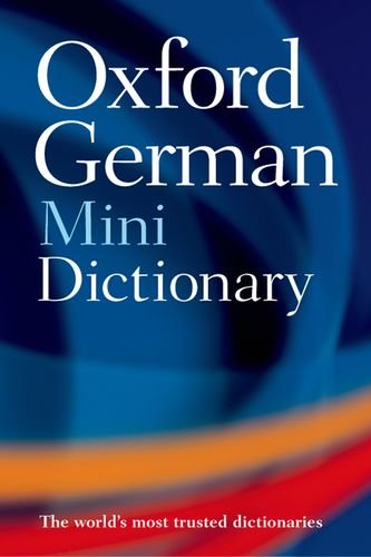 Stock image for Oxford German Mini Dictionary: German-English/English-German for sale by medimops