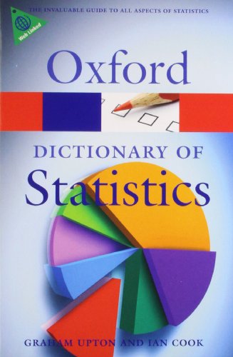 Imagen de archivo de A Dictionary of Statistics (Oxford Paperback Reference) (Oxford Quick Reference) a la venta por AwesomeBooks